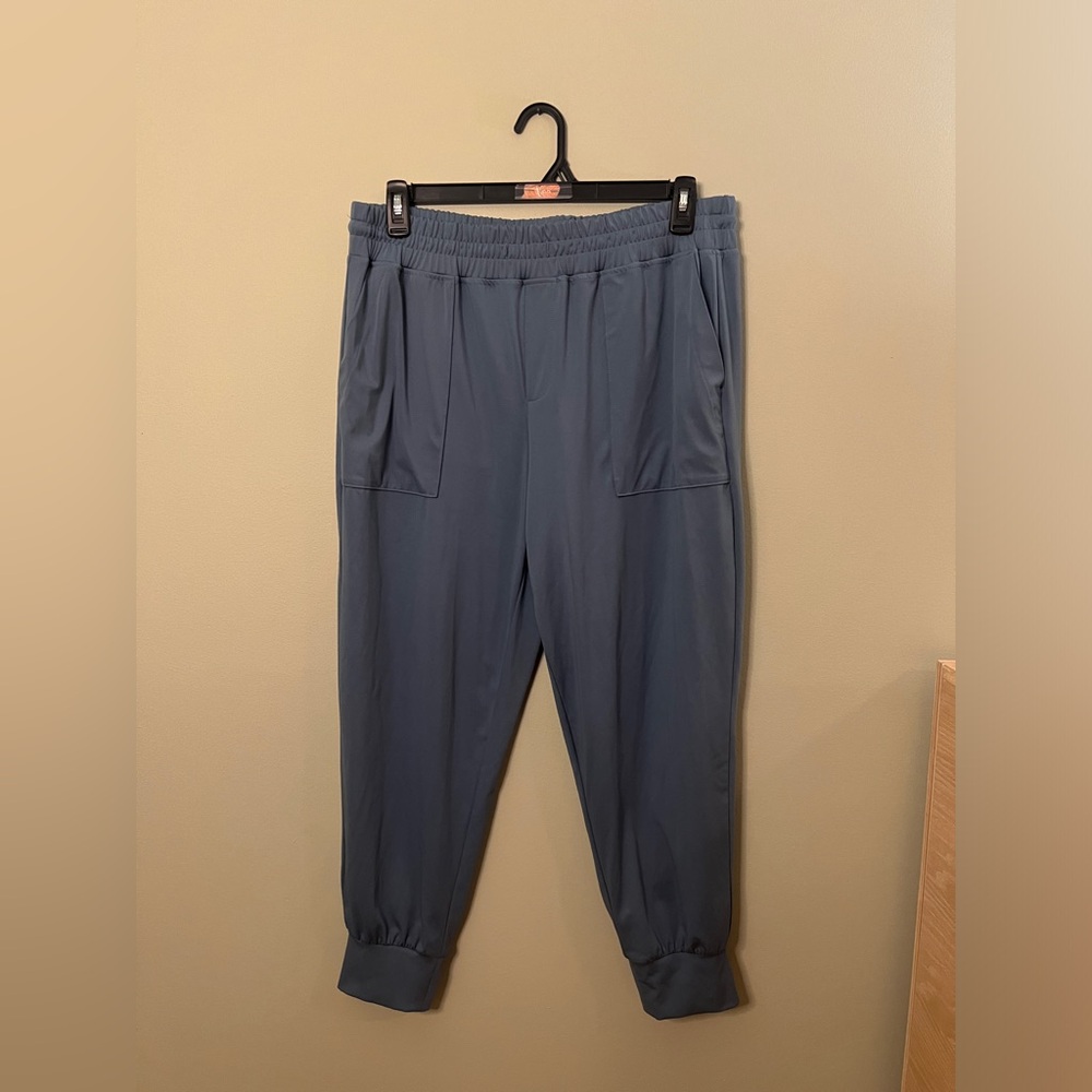 Lou & Grey Jogger Sweatpants Blue Women Size XL